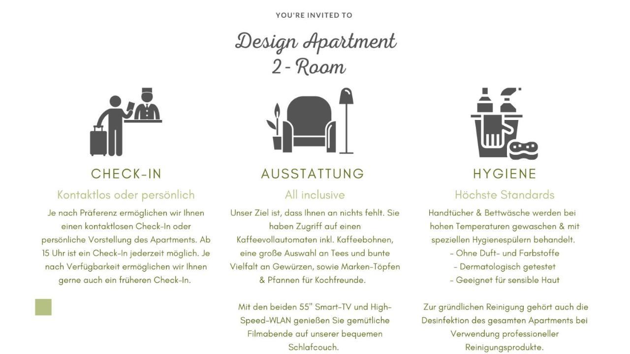 Design Apartment / 2 Room / Central / Contactless Check-In Hannover Dış mekan fotoğraf